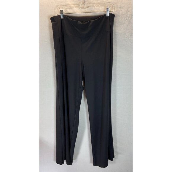 Athleta Wide leg pants L career Casual Business Travel Stretch Performance - Picture 1 of 11